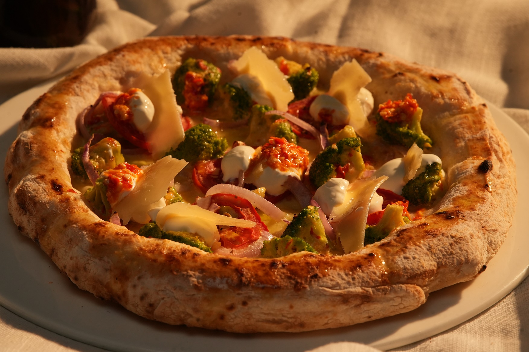 Broccolini Pizza