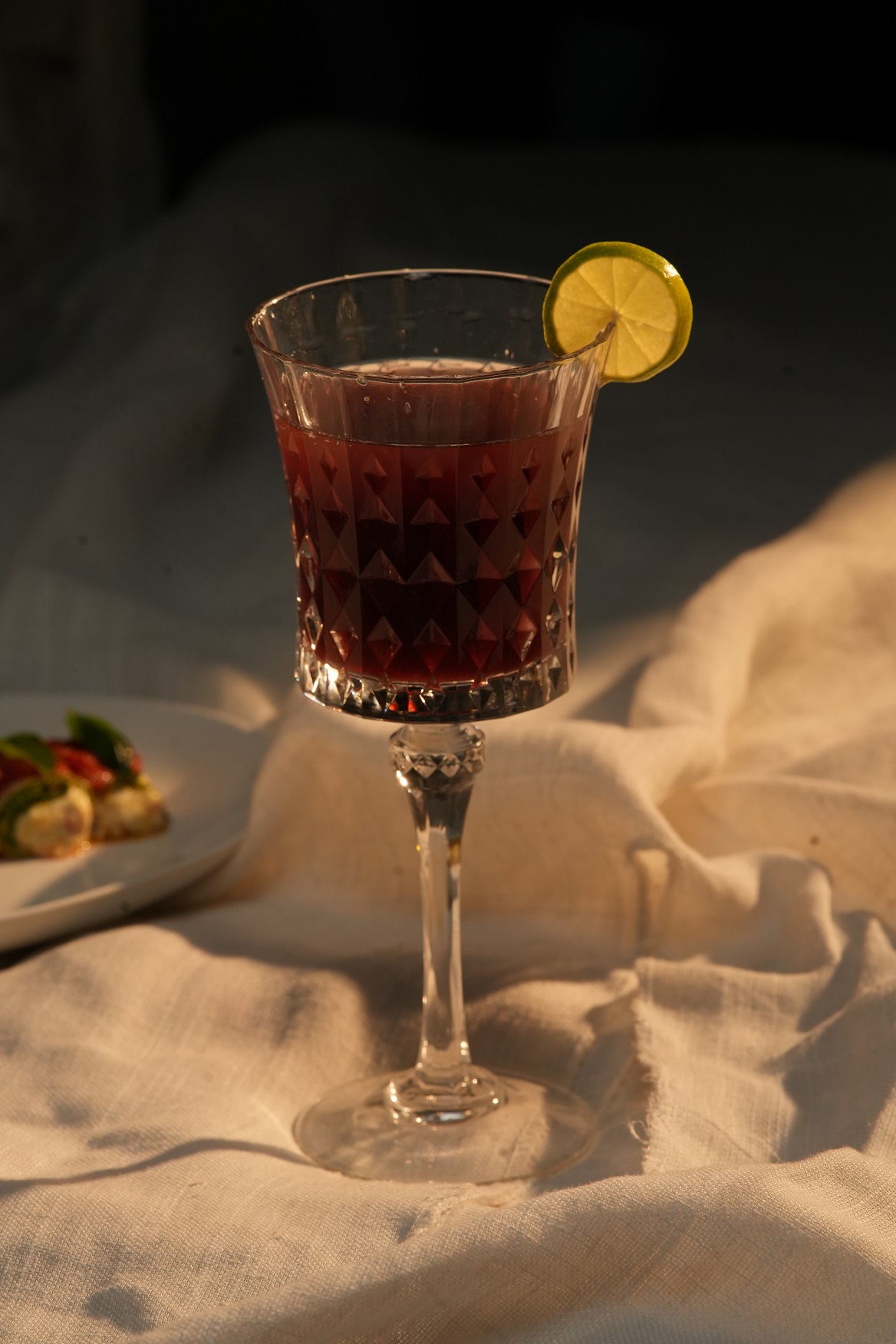 Hibiscus and Tender Coconut