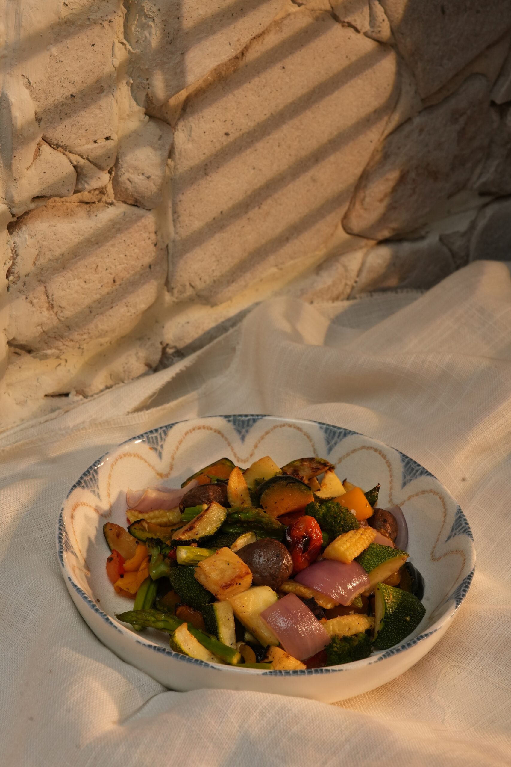 Roasted Veg Bowl without Cheese